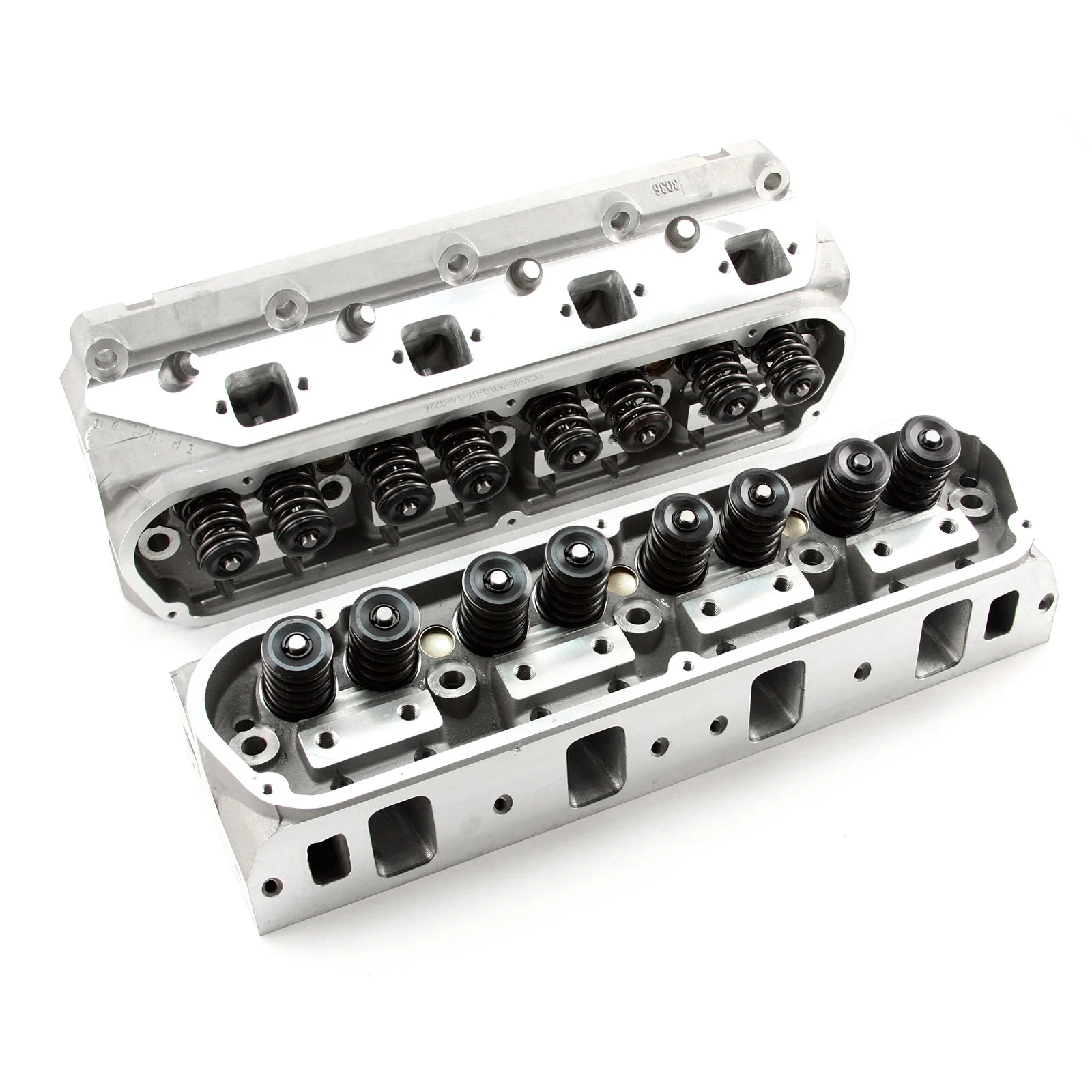 Speedmaster PCE281.2049 Fits Ford SB 289 302 351 Windsor 210cc 62cc Hydraulic Flat Assembled Cylinder Heads - Curated Treasures Market