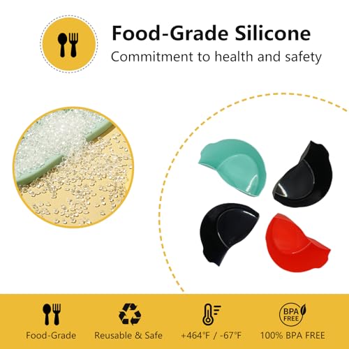 Silicone Crock pot Liners,Slow Cooker Liners,6-7 Quart Oval Reusable Crock pot Divider Insert,BPA-Free, Dishwasher Safe 2 in1(Black)