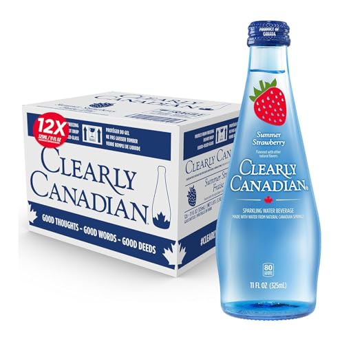 Clearly Canadian Mountain Blackberry Sparkling Water, 11 Fl Oz
