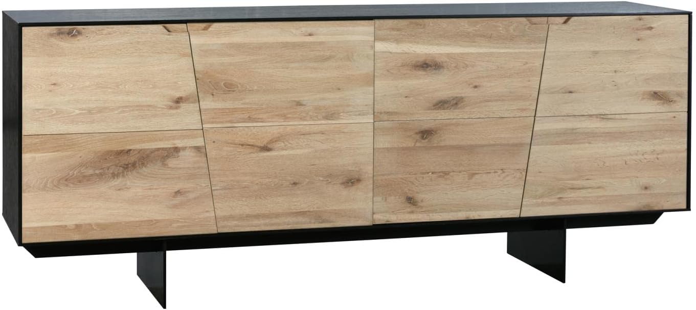 Moe's Home Collection Instinct Sideboard, Black and Natural