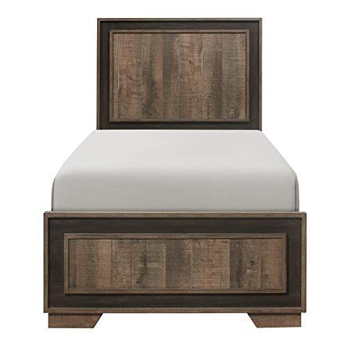 Lexicon Ennis Panel Bed, Twin, Two-Tone