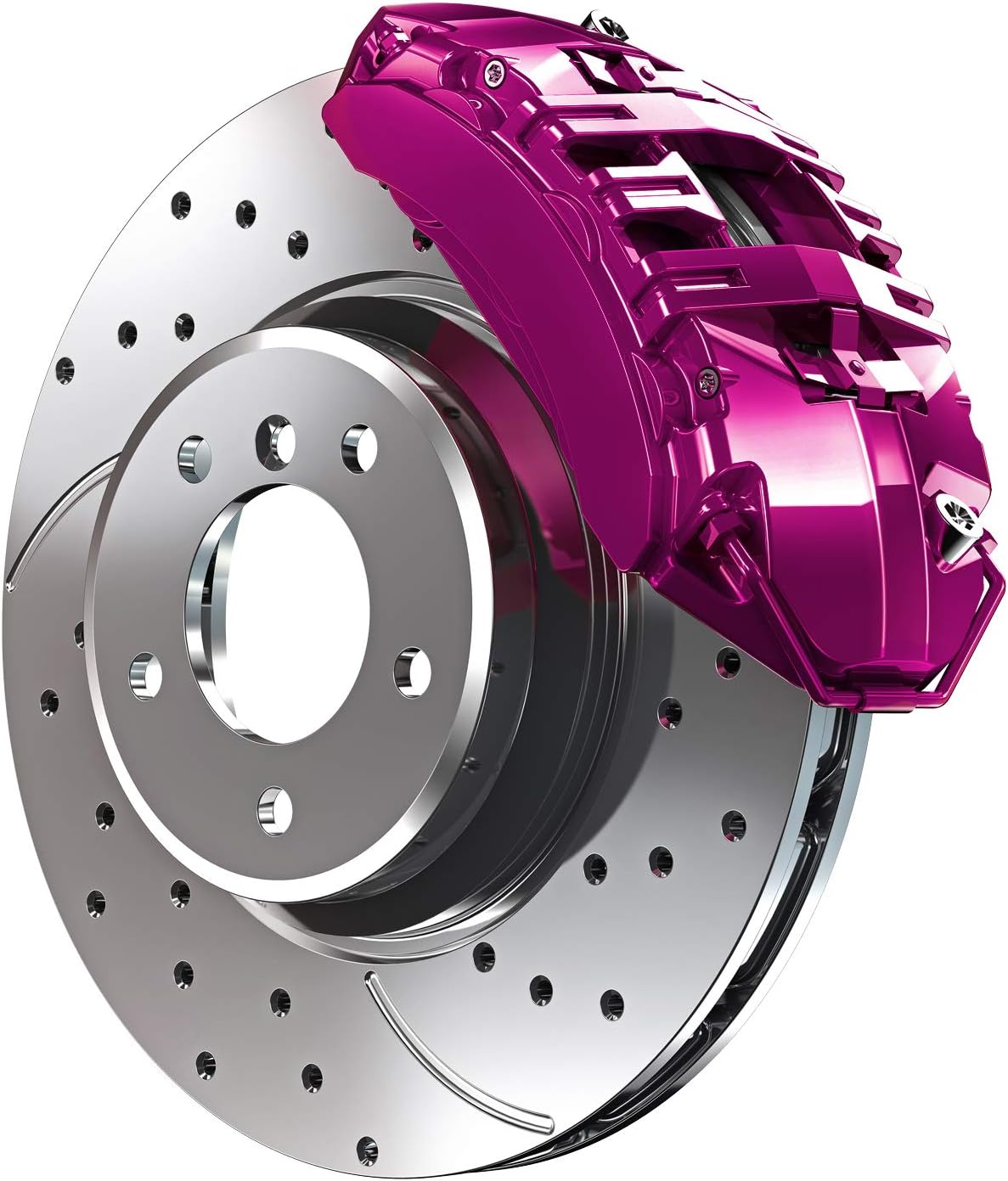 G2 High Temperature Brake Caliper Paint System Set Purple G2165 Pack of 2