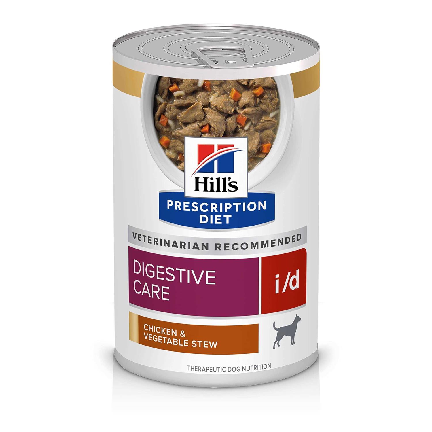 Hill's Prescription Diet i/d Digestive Care Chicken & Vegetable Stew Canned Dog Food - Pet Supplies online store