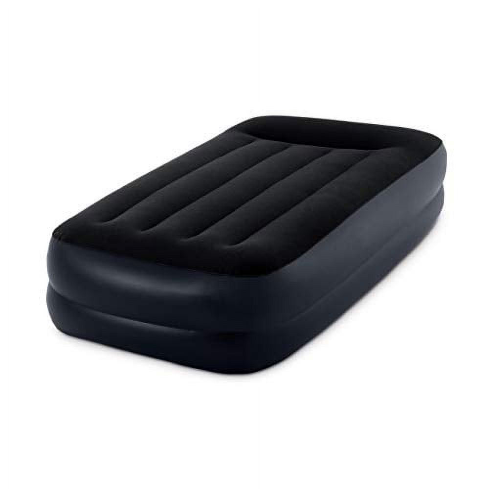 Intex Dura-Beam Standard Series Pillow Rest Raised Airbed with Internal Pump, Twin