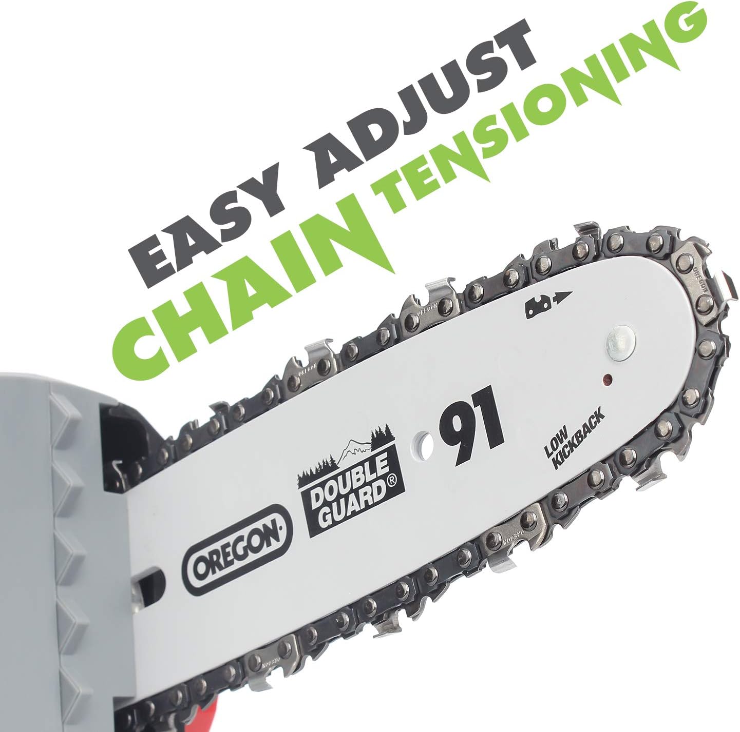 SALEM MASTER Pole Saw for Tree Trimming, Electric Telescopic Pole Chain Saw with Extension Up To 12 FT, 8-Inch Blade 20V Max Battery Powered Tree Trimmer