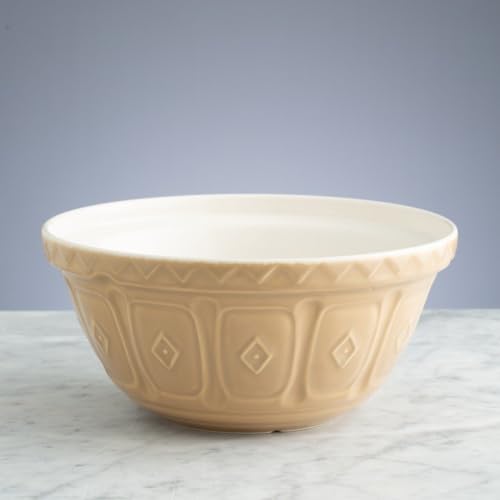 Mason Cash 2001.003 Mixing Bowl, 5.35-Quart, Beige