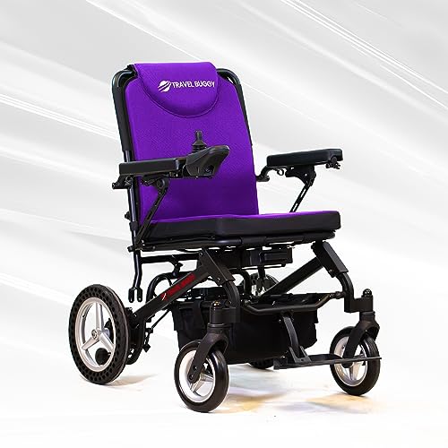 DASH by Travel Buggy - World's Lightest Folding Electric Wheelchair - Weighs just over 40 lbs - 9.5 mi Cruise Range - 19