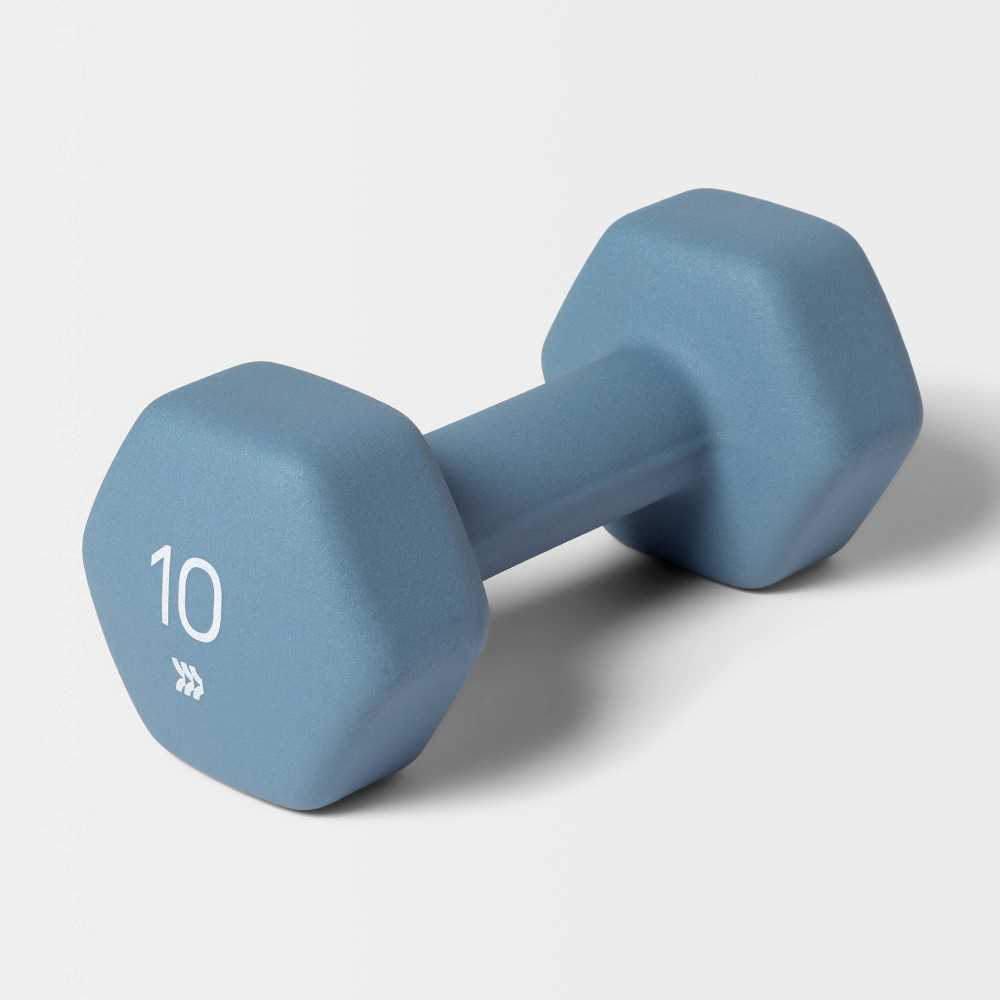 Dumbbell 10lbs Blue - All In Motion - Sports Supplies Online Store
