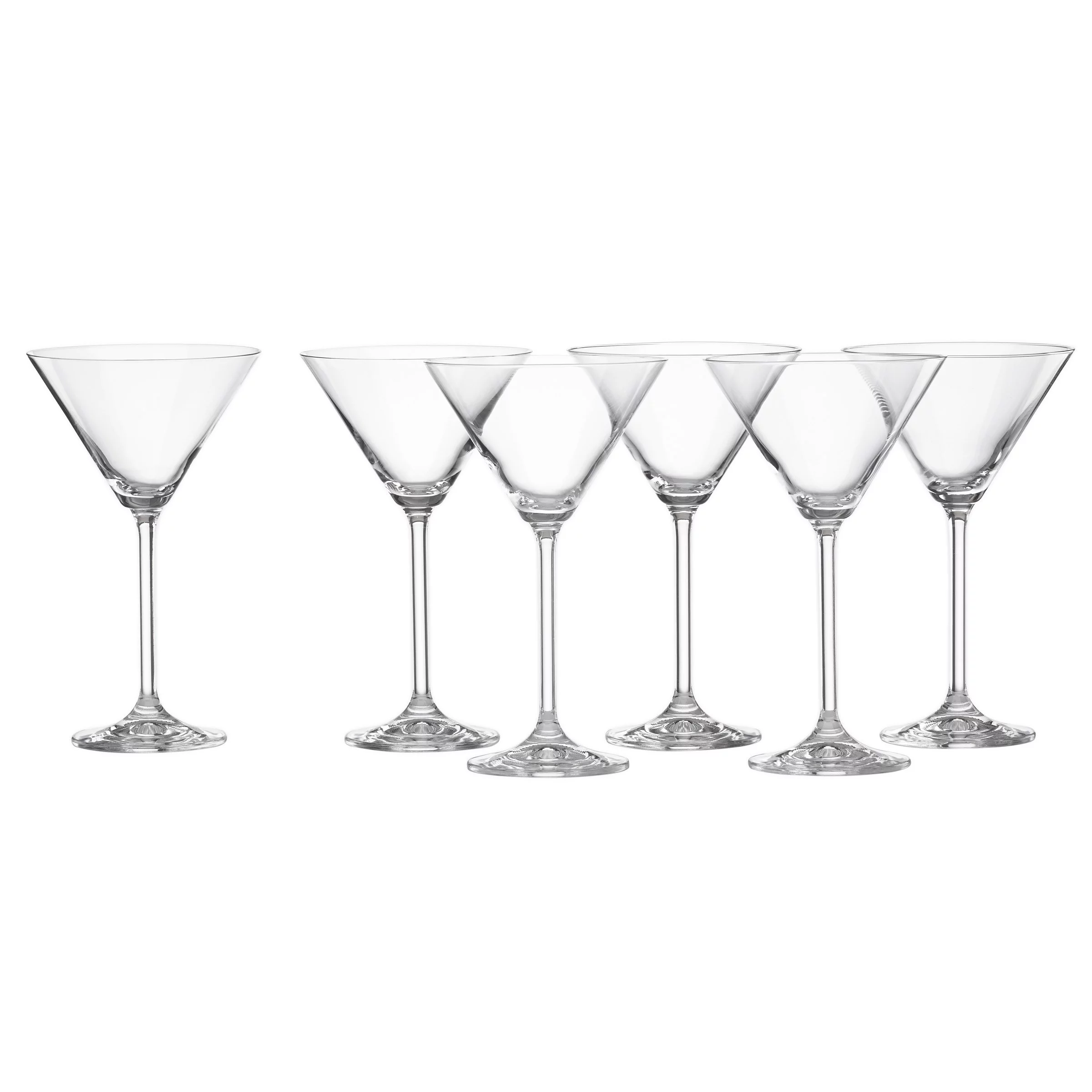 Tuscany Classics Martini Glass Set, Buy 4 Get 6
