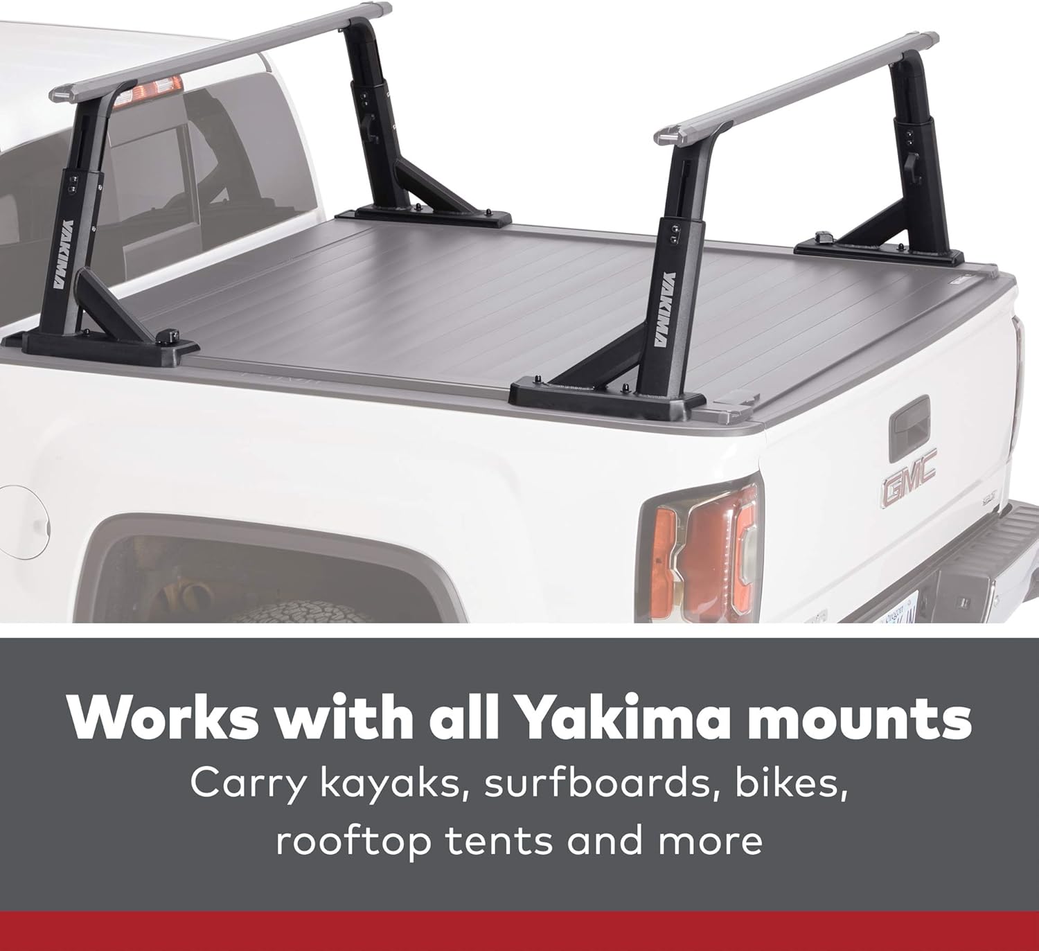 YAKIMA, Overhaul HD, Adjustable-Height Heavy Duty Truck Bed Rack