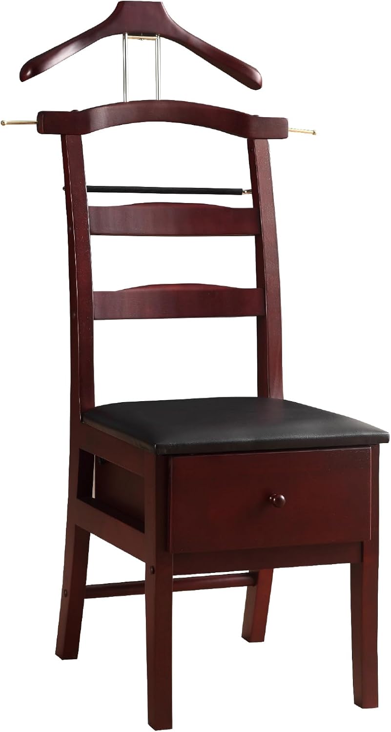 Proman Products Chair Valet, Mahogany