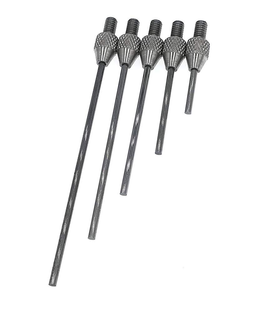 Carbide Needle Contact Points for Dial Digital Indicator Depth Gauge 1.5mm Diameter Stem 4-48 UNF Thread Pack of 2