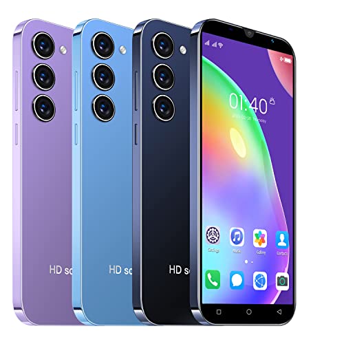 Cheap Mobile Phones, 5.0 Inch, Android 9.0, Dual SIM Dual Camera, Quad Core, 16GB ROM【Expandable up to 128GB】, Support WiFi/Bluetooth/FM, Face Unlocked Phones (Blue)