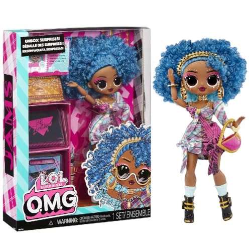 L.O.L. Surprise! LOL Surprise OMG Jams Fashion Doll with Multiple Surprises and Fabulous Accessories – Great Gift for Kids Ages 4+