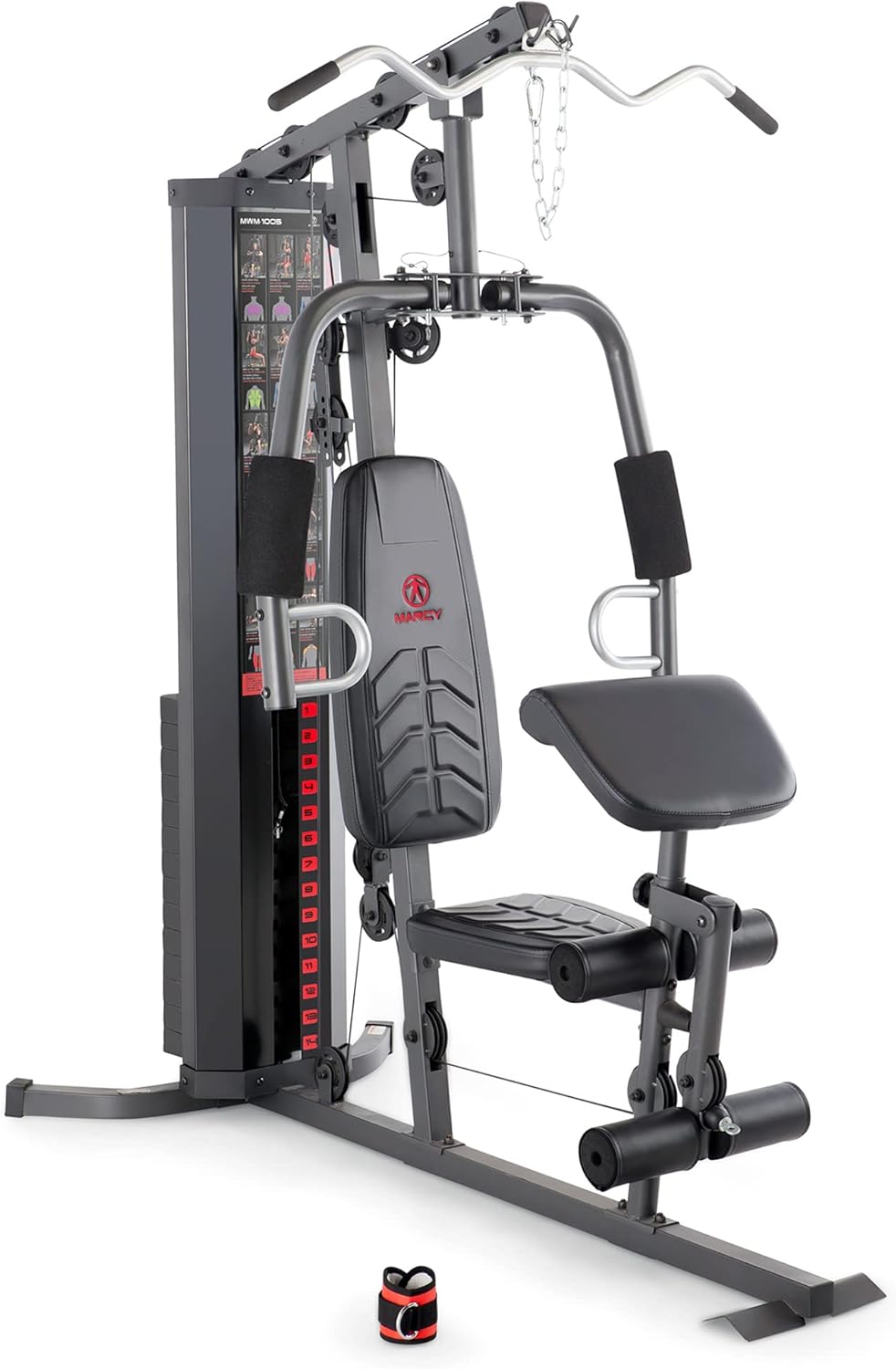 150lb Stack Weight Home Gym Machine with Leg Developer - MWM-1005 Multi-Gym by Marcy