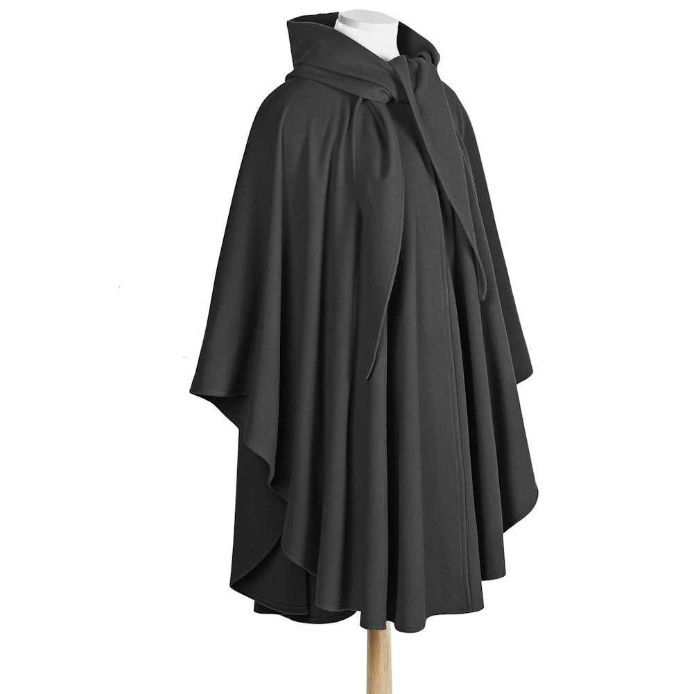 Irish Walking Cape - Black
