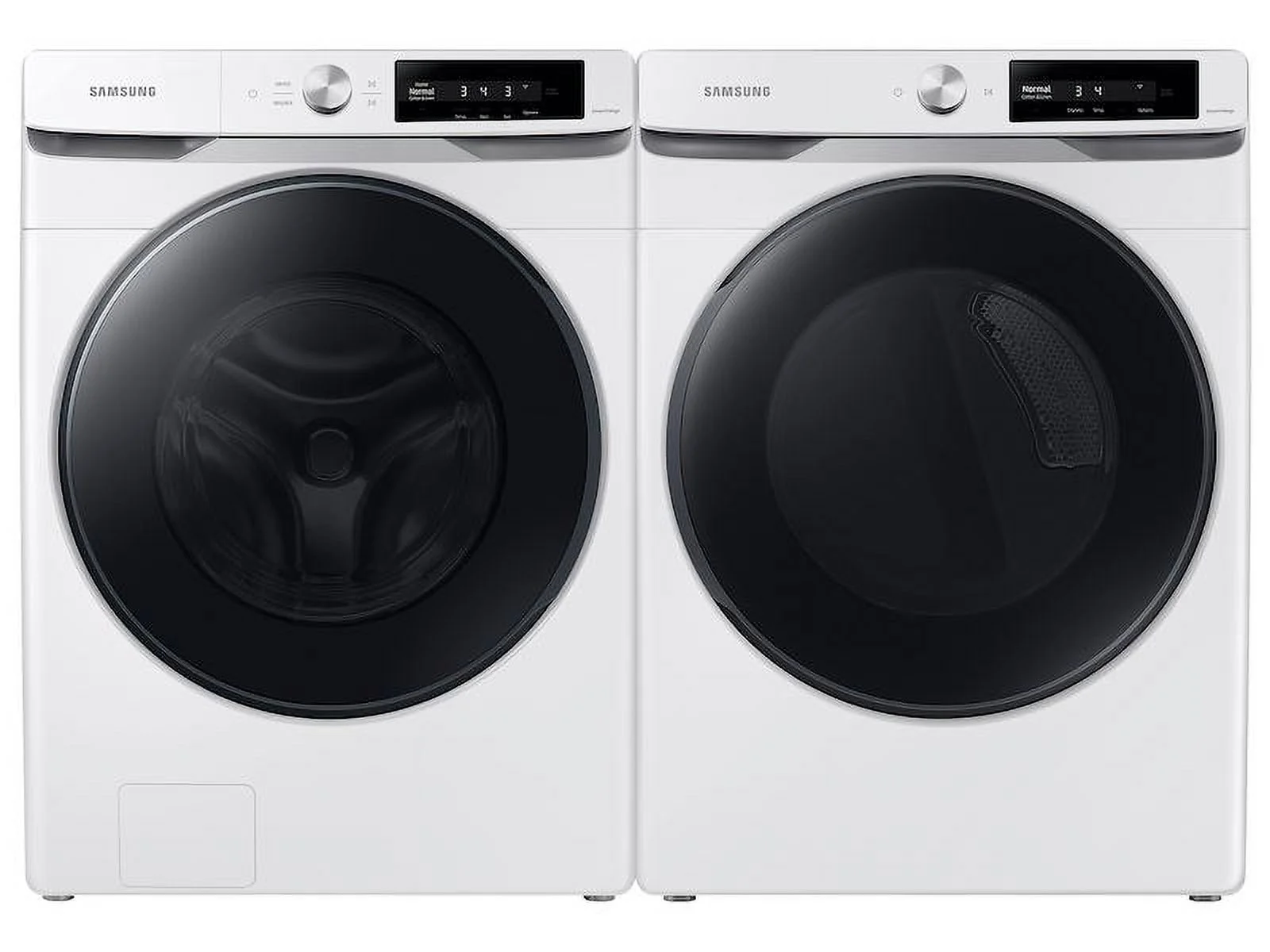 Samsung 7.5 cu. ft. Smart Dial Gas Dryer with Super Speed Dry in White DVG45A6400W