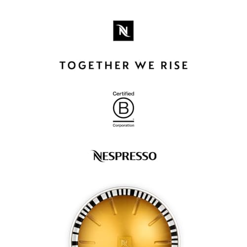 Nespresso Capsules Vertuo, Espresso Bold Variety Pack, Medium and Dark Roast Coffee, 40-Count Espresso Pods, Brews 1.35oz.