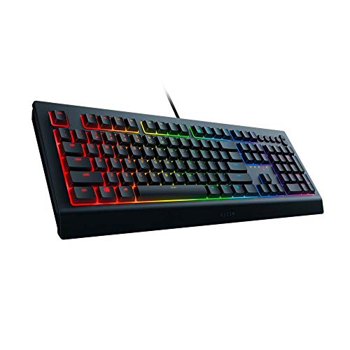 Razer Cynosa Chroma Gaming Keyboard: Individually Backlit RGB Keys - Spill-Resistant Design - Programmable Macro Functionality - Quiet & Cushioned