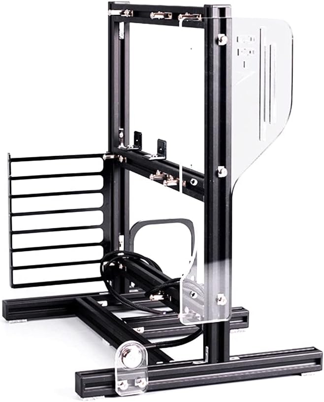 Black PC Frame Test Bench ITX ATX MATX Test Bench Open Air Case Water Cooling Fan Chassic