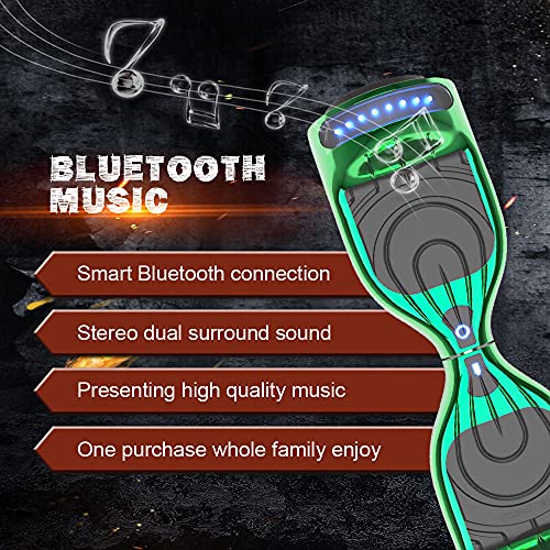 Hoverboard Certified HS2.01 Bluetooth Flash Wheel with LED Light Self Balancing Wheel Electric Scooter