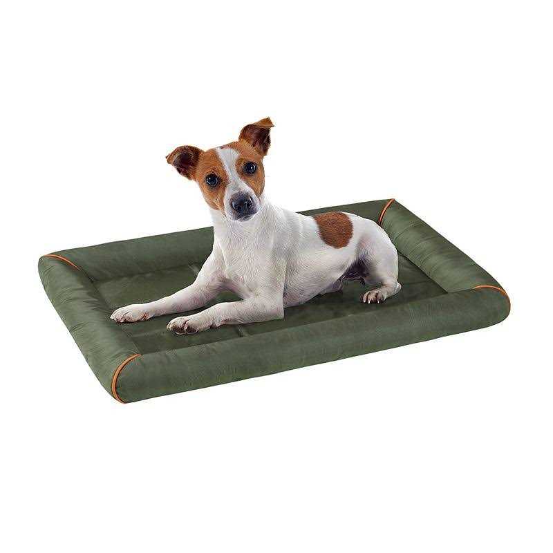 Friends Forever Bolster Dog Bed Rectangular Crate Pad - Pet Supplies online store