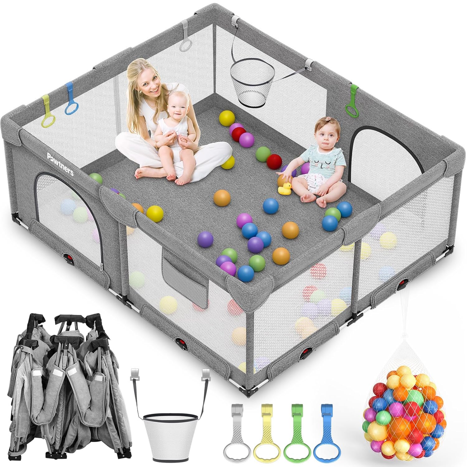 Foldable Playpen for Babies and Toddlers: 71