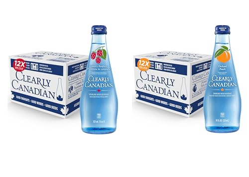 Clearly Canadian Mountain Blackberry Sparkling Water, 11 Fl Oz