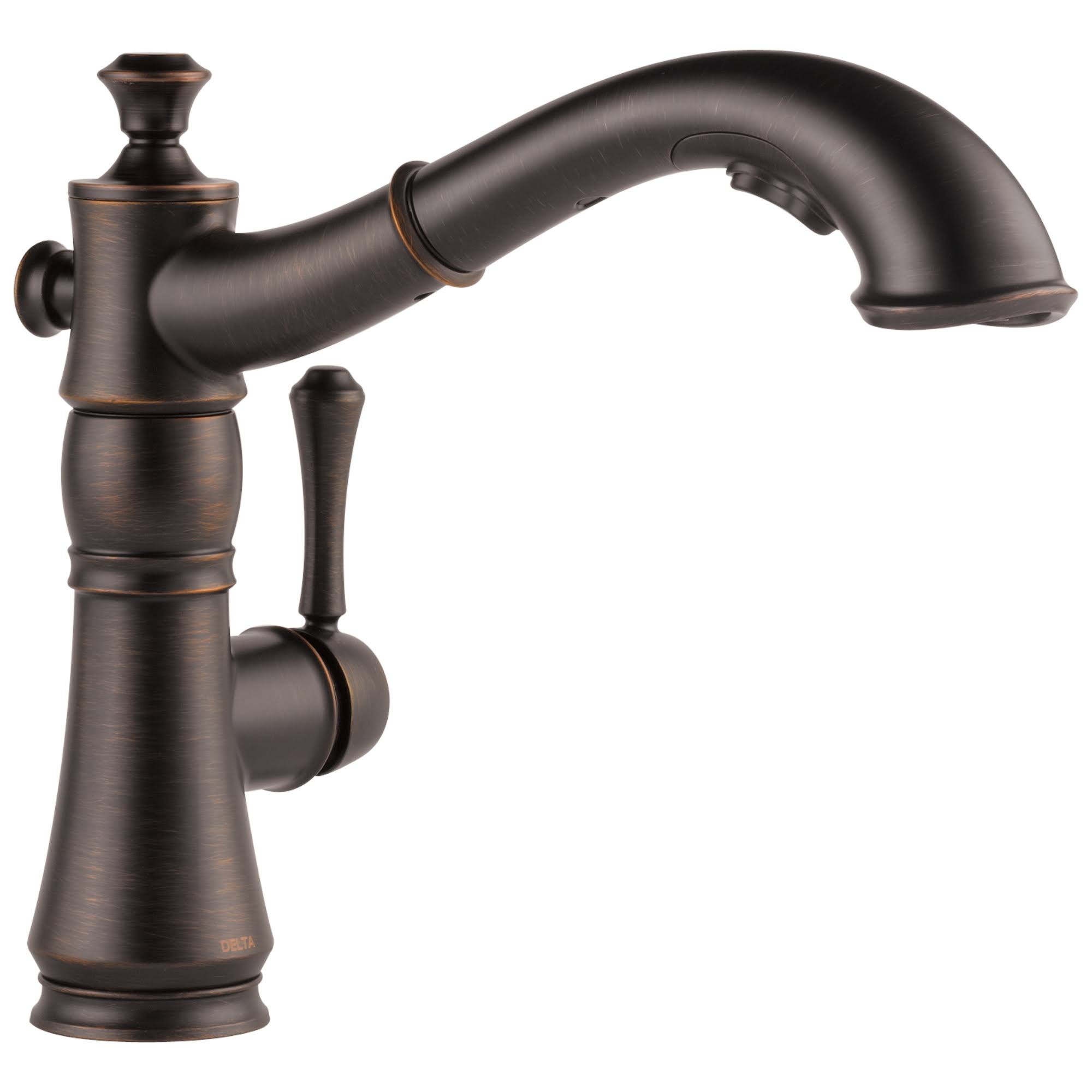 Delta 4197-RB-DST Cassidy Single Handle Pull-Out Kitchen Faucet - Venetian Bronze