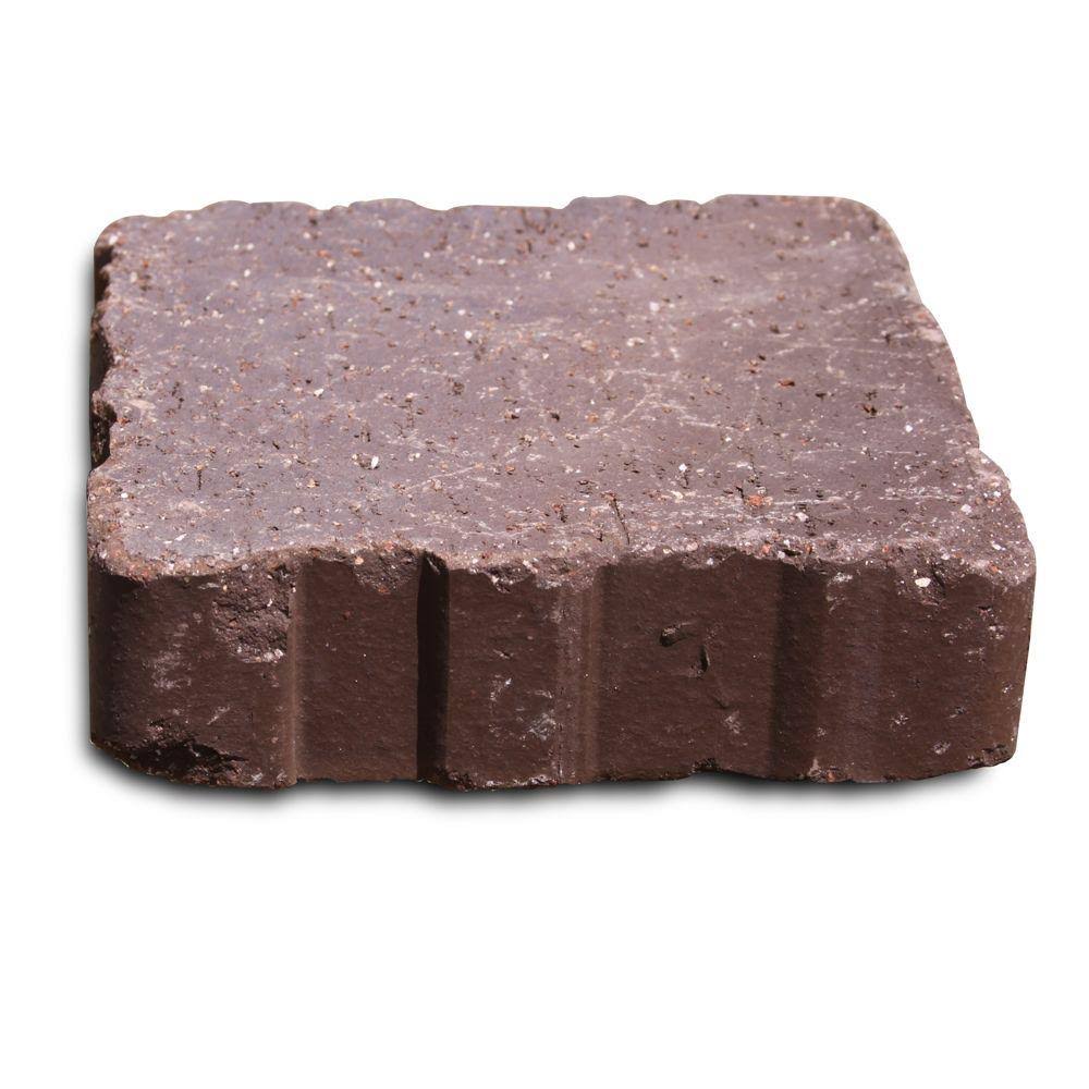 Relic 6 in. x 1.63 in. x 6 in. Brown Flash Clay Paver