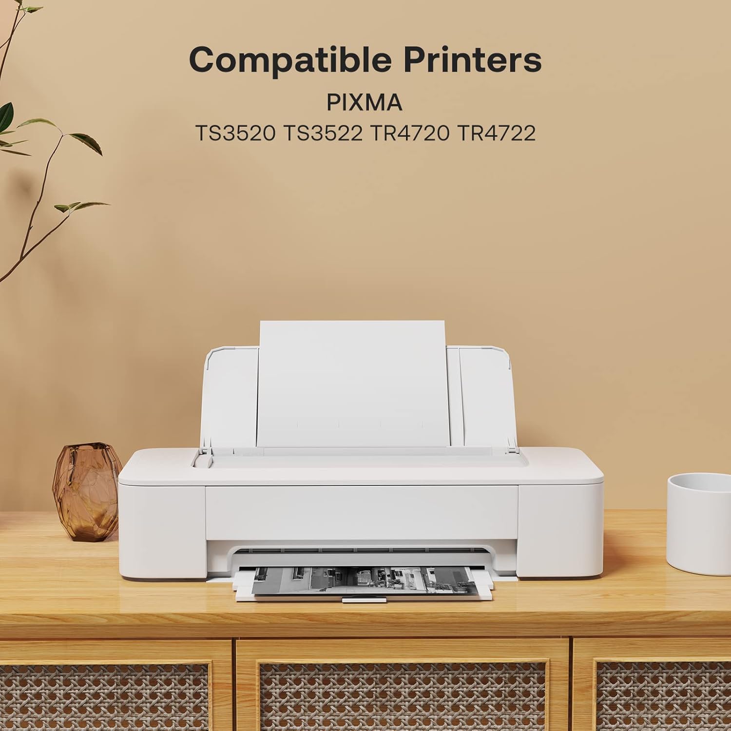 PG-275 XL Multi Value Pack Compatible for PIXMA TS3520 TS3522 TR4720 TR4722 Printers, Replacement 275 PG-275 XL PG275 275XL High Yield Black Ink Cartridge for Printer