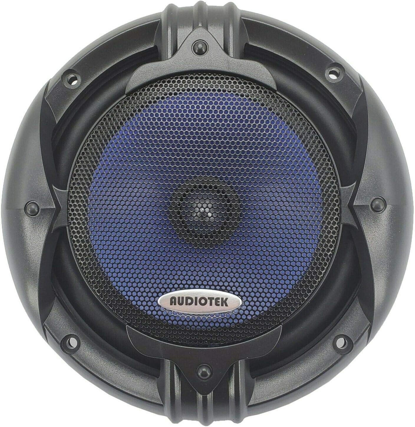 2 Pairs of Audiotek AT65C 2000 Watts Peak Power Total 170 Watts RMS/Speaker 6.5-Inch 2-Way Car Audio Component Speaker System with Woofers Tweeters & Crossovers Pack of 2