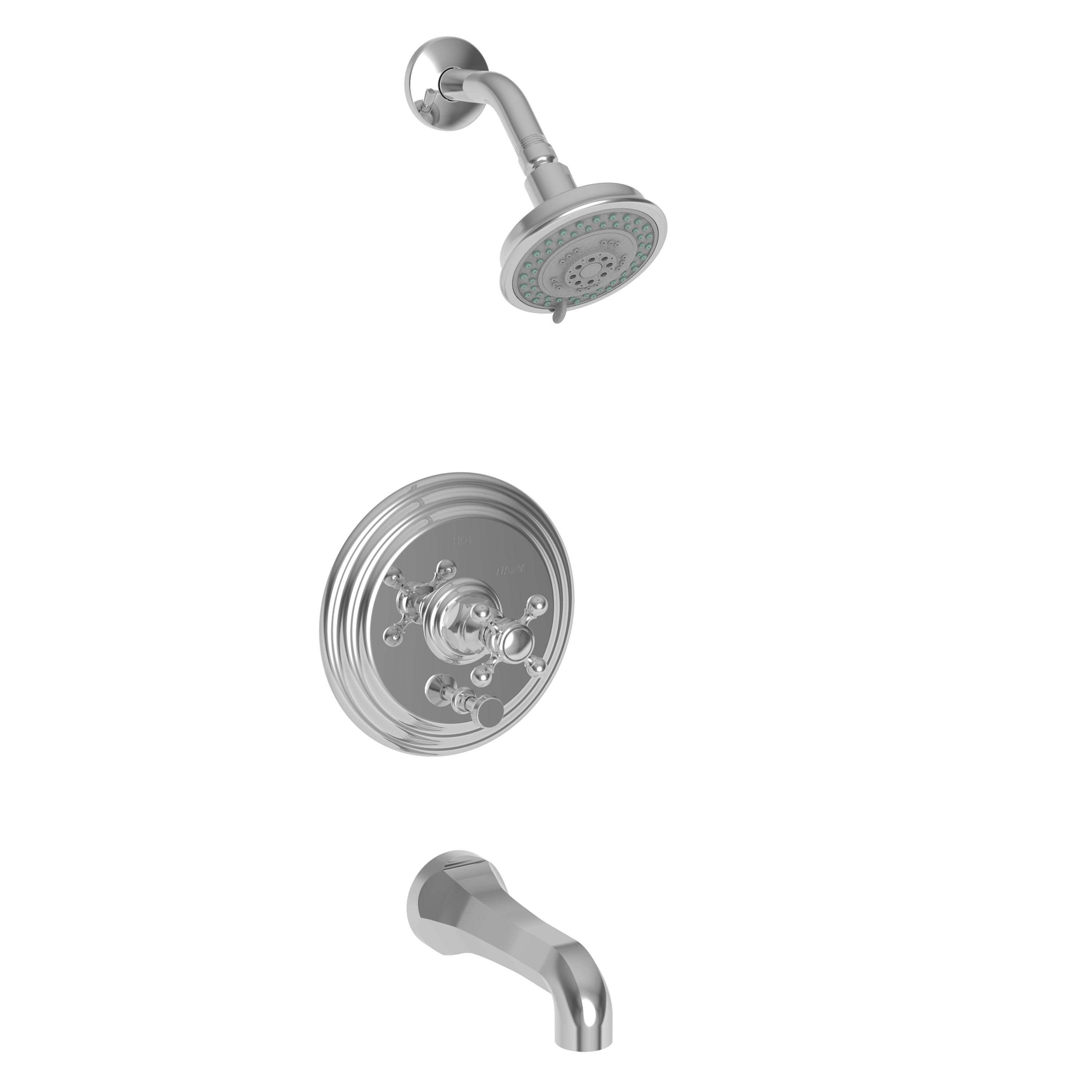 Newport Brass 3-922BP-26 Polished Chrome Trim Balanced Pressure Tub/Shower Set