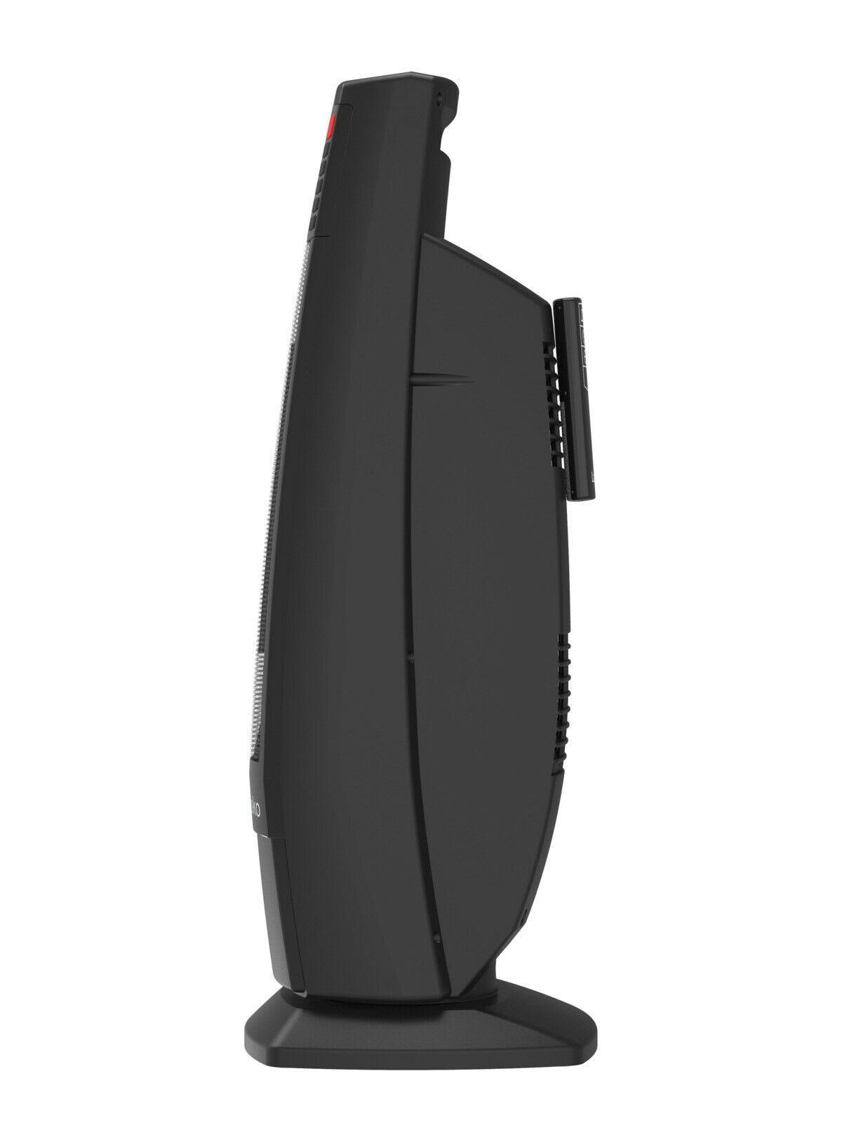 Lasko 1500W Ceramic Tower Space Heater with Remote, Black ct22835