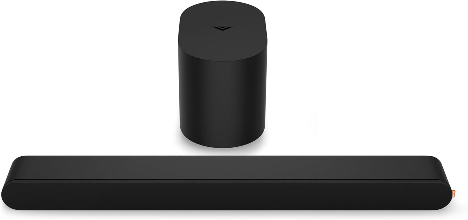 VIZIO 2.1 Soundbar, Wireless Subwoofer w/Dolby Atmos, DTS:X, Bluetooth – SV210M-0808 (New, 2024 Model)
