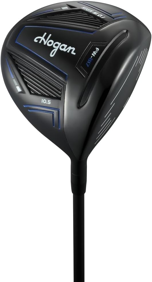 Hogan Golf FW-817 +1 Inch Men Right Graphite/Steel Golf Clubs Set, Regular Flex
