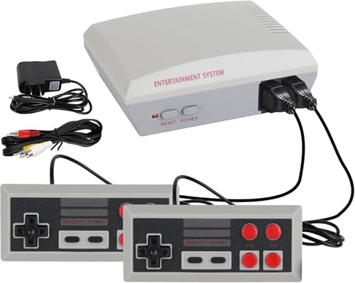 TV Retro Game Console with 300+ Classic Games and 2 Wired Controllers