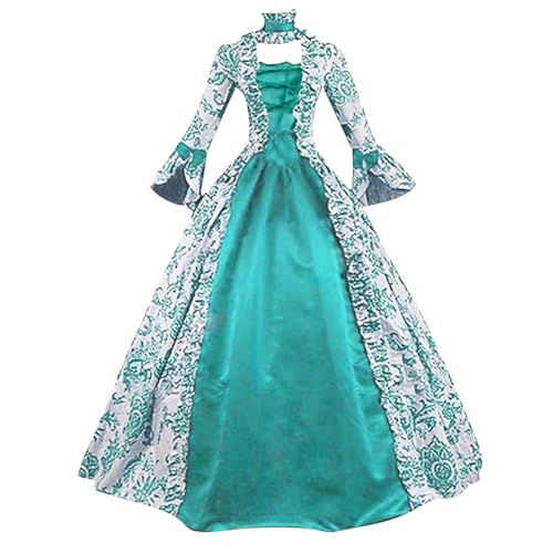 Women Renaissance Costume Medieval Dress Maxi Dress Fashion Corset Victorian Dress Vintage Half sleeve Dresses
