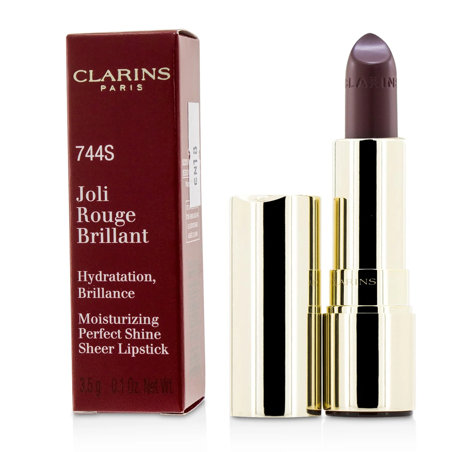 Clarins Joli Rouge Brillant (Moisturizing Perfect Shine Sheer Lipstick) - # 32 Pink Cranberry  3.5g/0.1oz