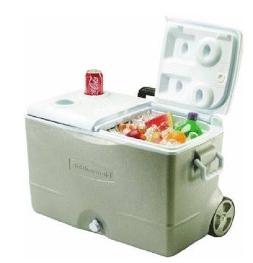 Rubbermaid Fg2a9200pmtl 50 Quart Durachill Cooler