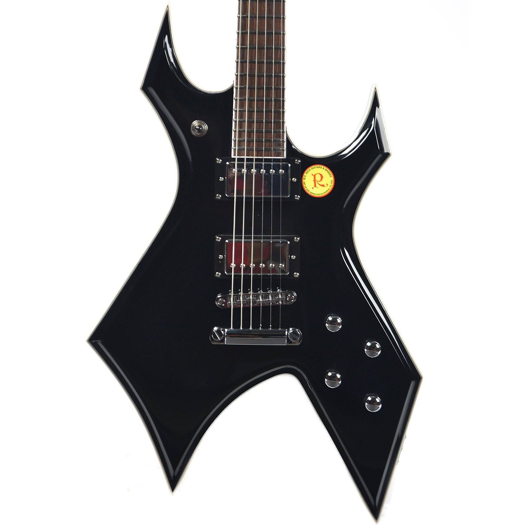 B. C. Rich Warlock Set Neck Electric Guitar Black