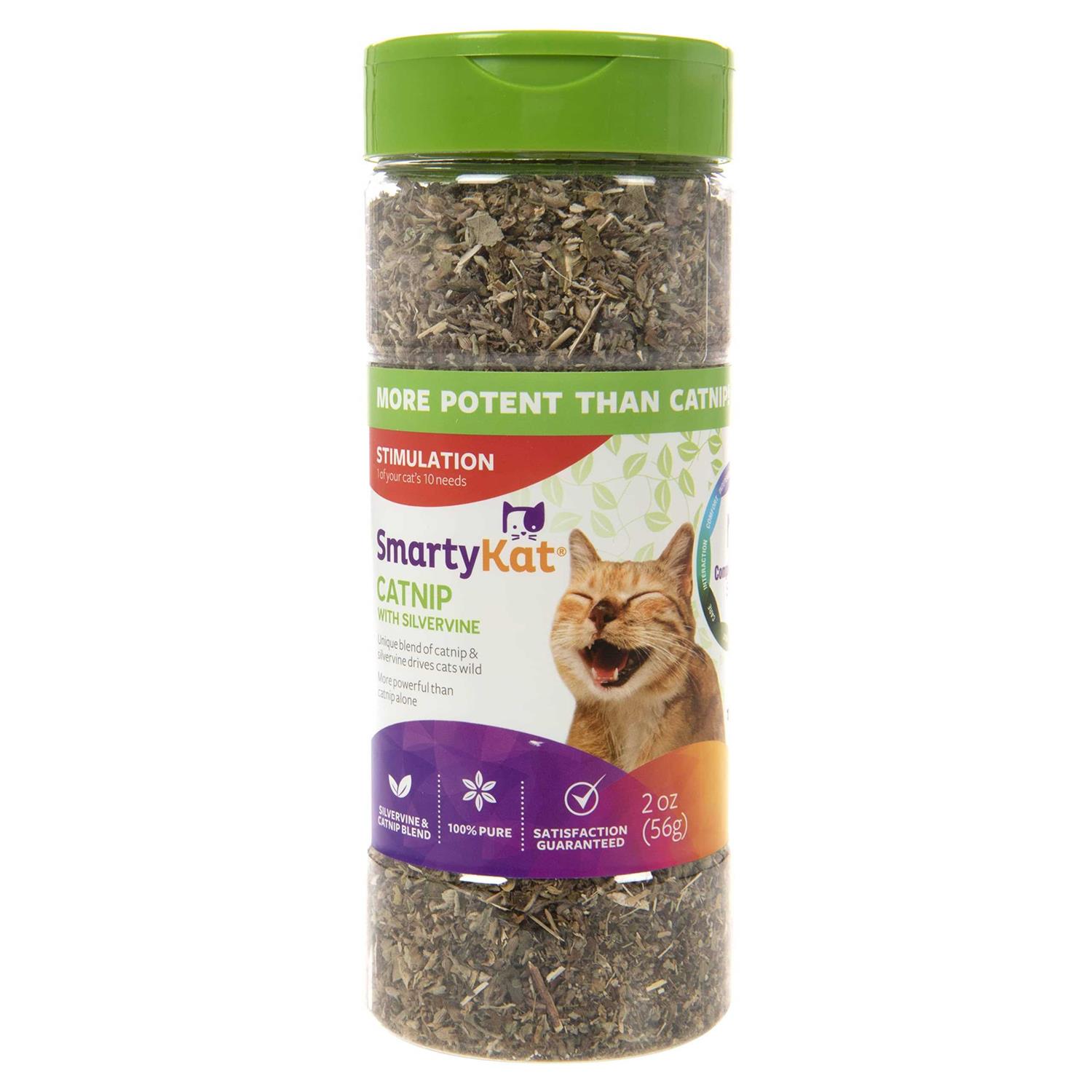 SmartyKat Catnip with Silvervine - Pet Supplies online store