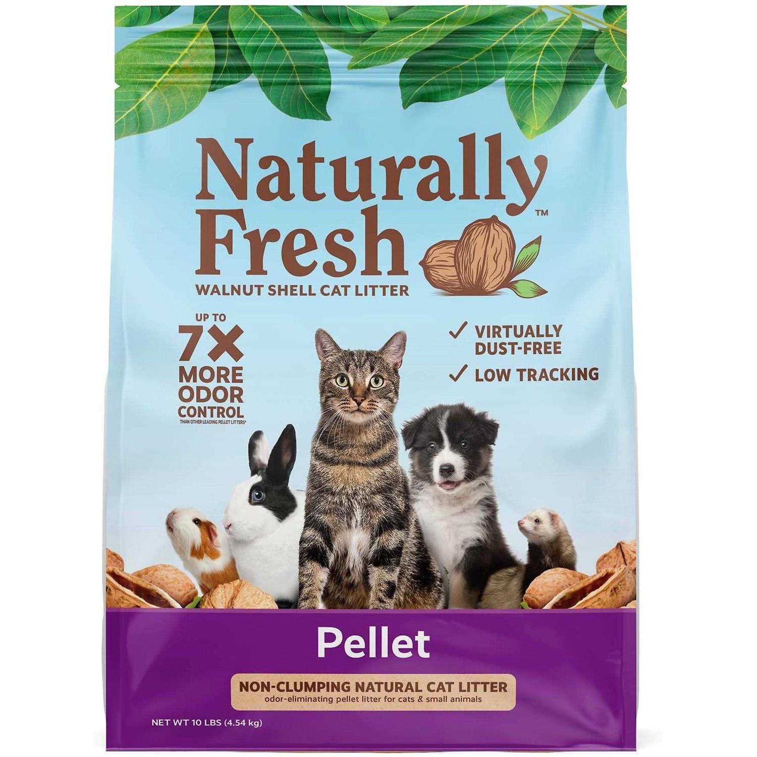 Naturally Fresh Non-Clumping Pellet Cat Litter - Pet Supplies online store