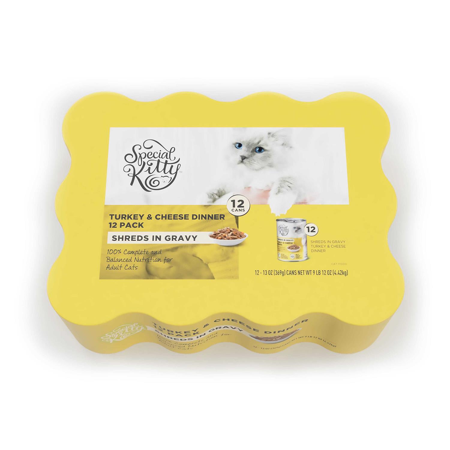 Special Kitty Turkey Cheese Wet Cat Food Multi-Pack - Pet Supplies online store