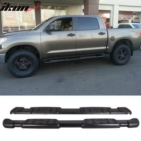Fits 07-17 Tundra Pick Up Double Cab OE Style Side Step Bar Running Board Pair