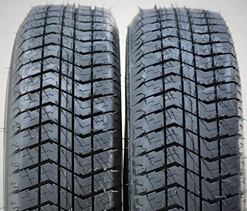 Transeagle TE118 Premium Trailer Tire-ST205/75D15 205/75-15 205/75/15 101G Load Range C LRC 6-Ply BSW Black Side Wall
