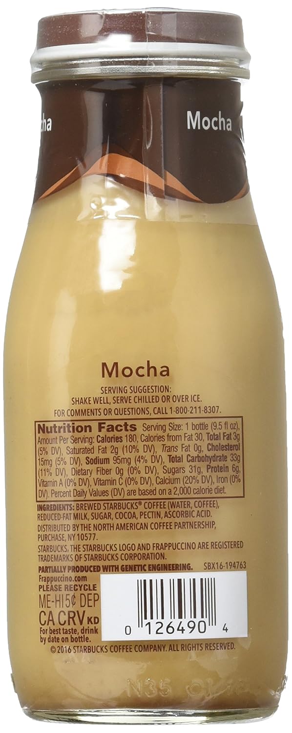 Starbucks Frappuccino, Mocha, 9.5 fl oz
