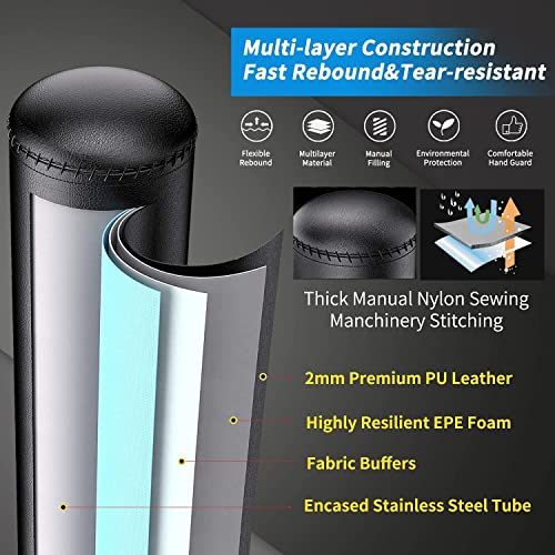 Punching Bag with Stand Adult, 70''-205lbs Boxing Training Equipment, Freestanding Heavy Punching Bag for Adults - Suitable for Boxing and Kickboxing for Home Office Gym