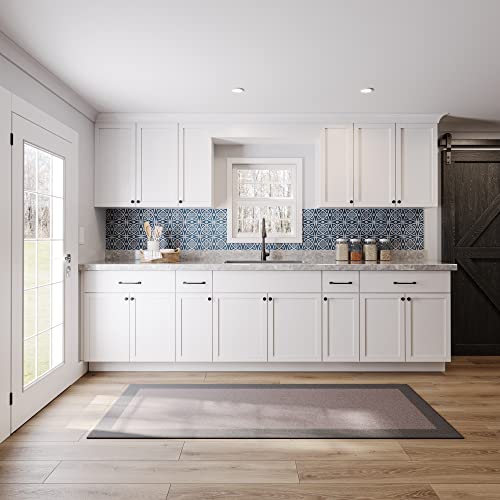 Quicklock RTA (Ready-to-Assemble) Cabinets | Kitchen Starter Sets | Office Kitchenette | Small Home Kitchenette | Apartment Kitchenette (Provincial Stain, 10 Foot)