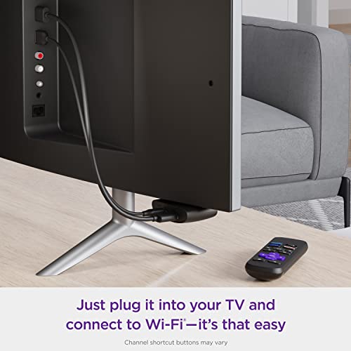Roku Express | HD Roku Streaming Device with Simple Remote (no TV controls), Free & Live TV